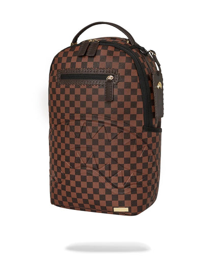 Zaino Sprayground marrone core emboss check backpack