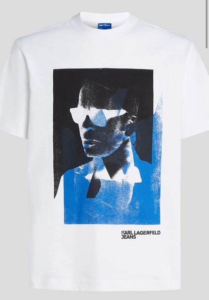 T-Shirt Karl Lagerfeld Jeans con stampa Karl uomo