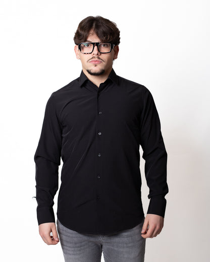 Camicia Liu Jo in jersey slim fit uomo