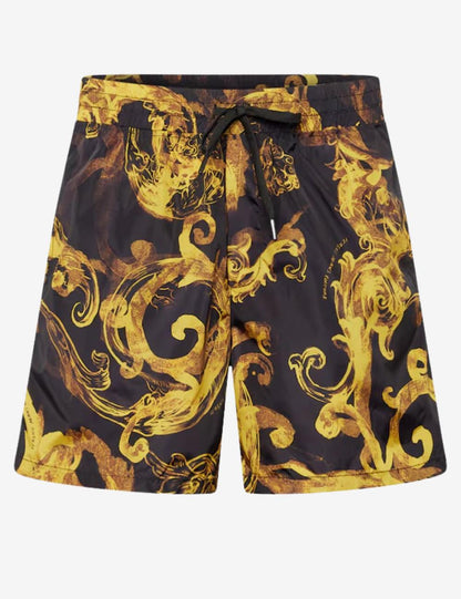 Boxer mare Versace Jeans Couture con stampa baroque all-over uomo