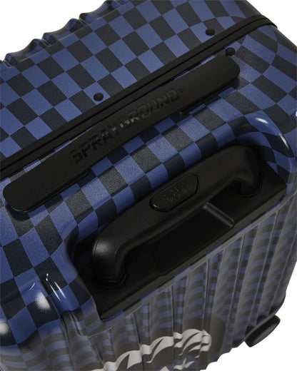 Valigia Sprayground blu midnight sip carryon luggage trolley