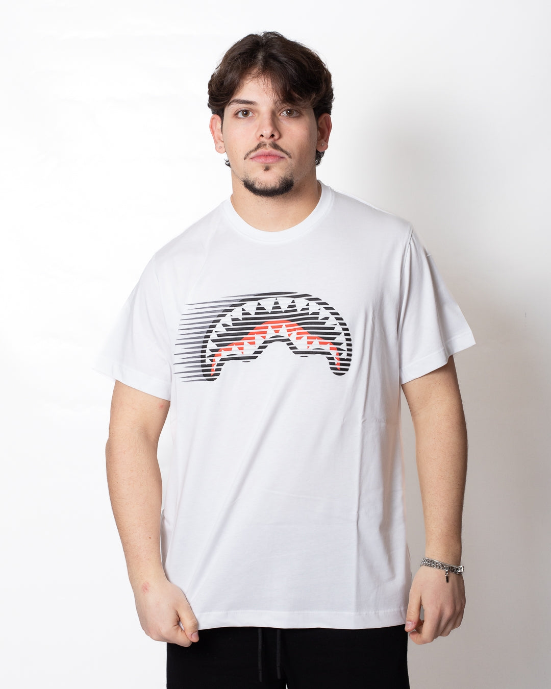 T-Shirt Sprayground "Fastest Shark" stampa