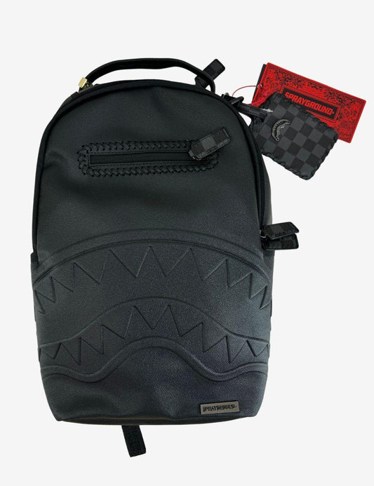 Zaino Sprayground nero core embossed black 8 dlxsv backpack