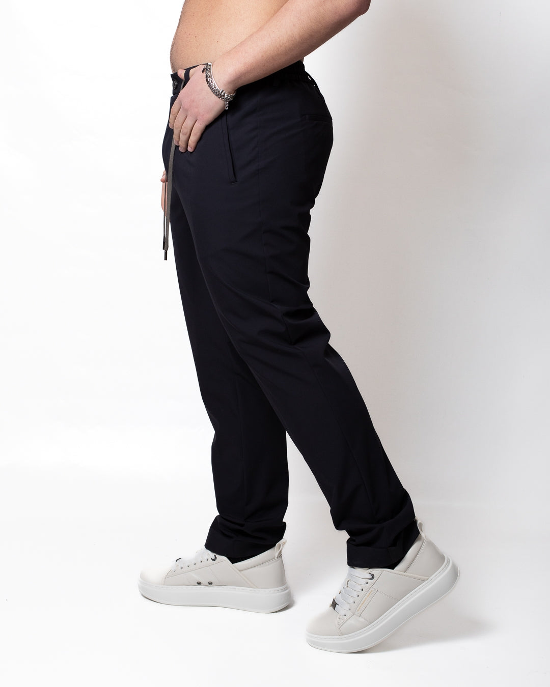 Pantalone Liu Jo in nylon con coulisse uomo