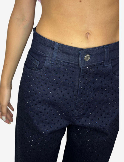 Jeans Twinset Actitude in full strass donna