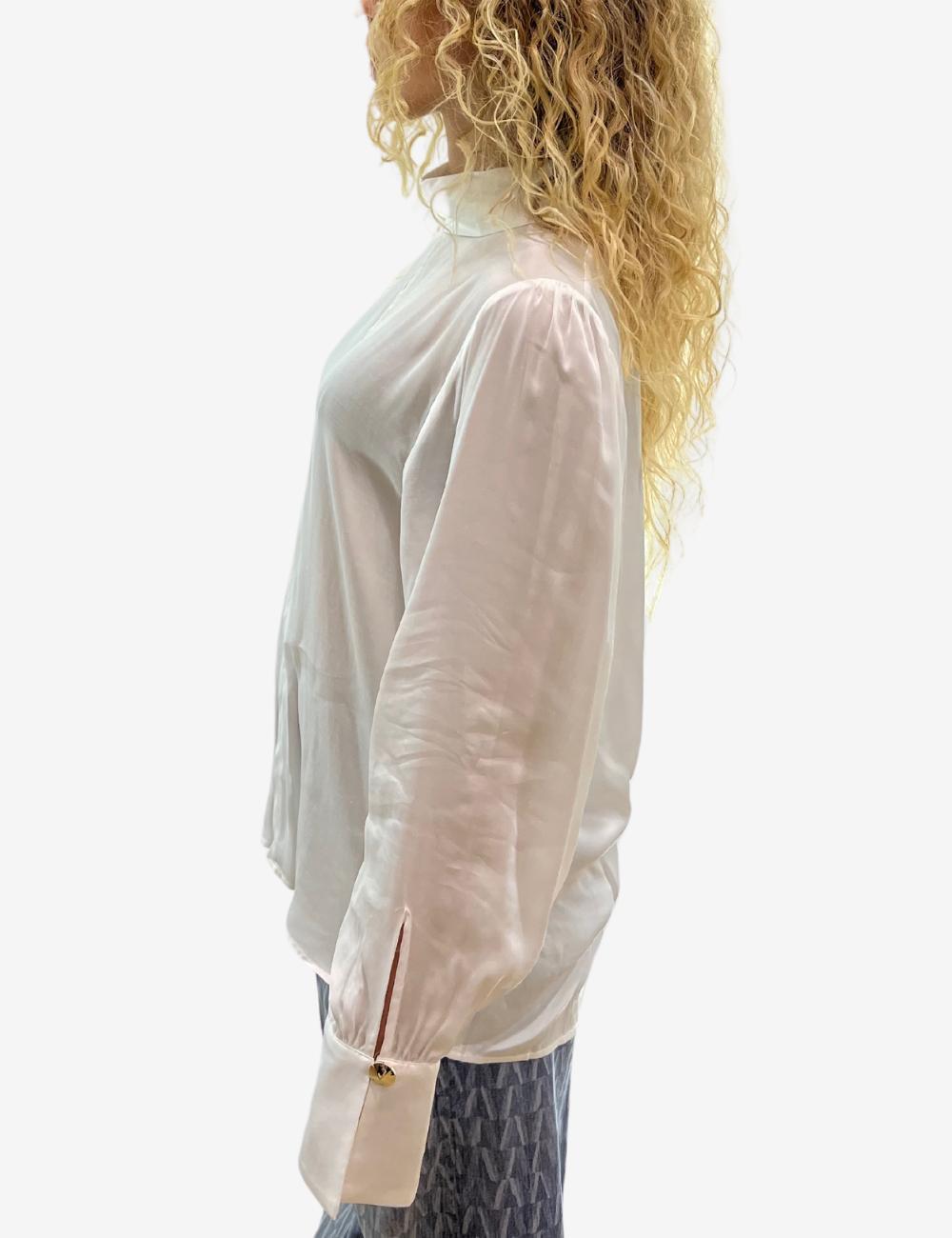 Blusa Nenette in viscosa con maniche ampie donna