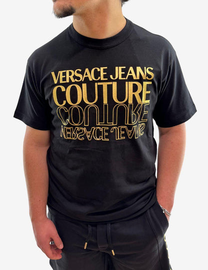 T-Shirt Versace Jeans Couture stampata uomo