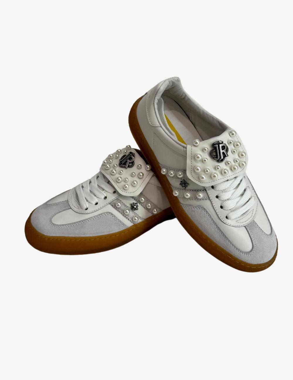 Sneakers John Richmond con perle donna