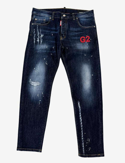 Jeans G2Firenze "Scratched" uomo