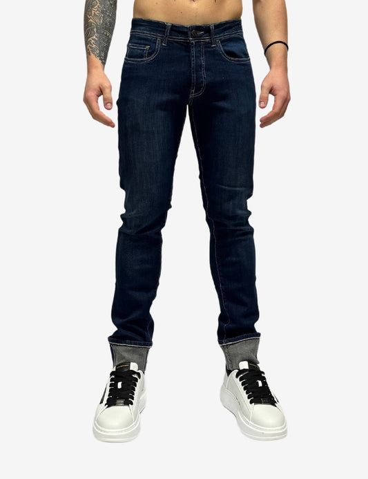 Jeans Liu Jo slim in denim scuro uomo