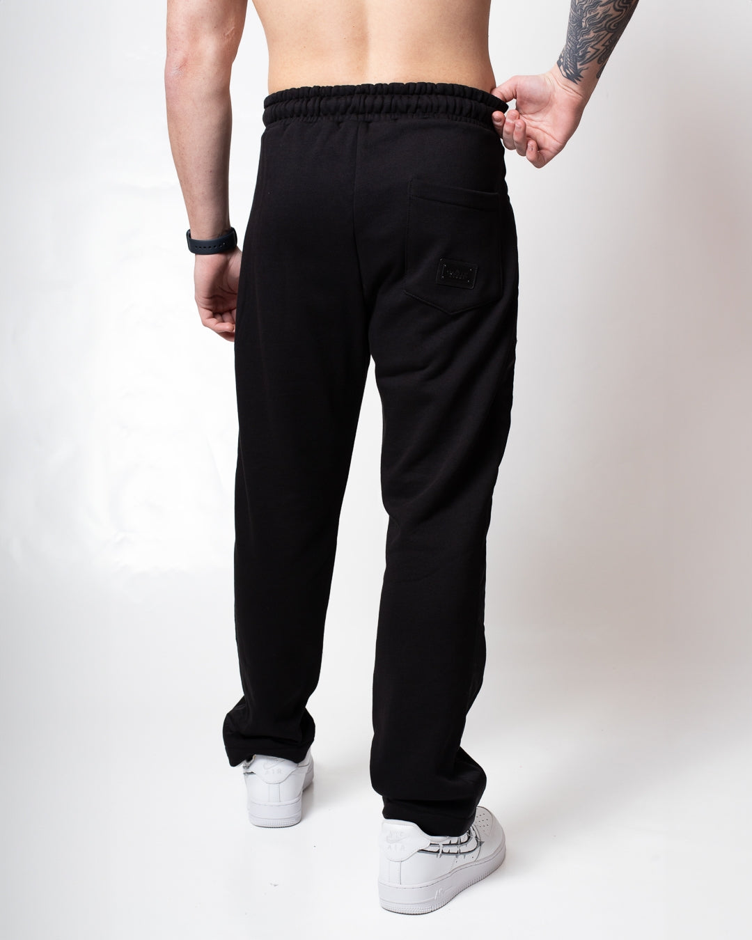 Pantalone Gaelle in felpa con fasce in nylon uomo