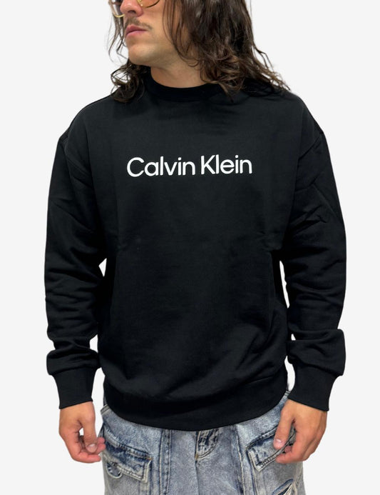 Felpa Calvin Klein con logo uomo