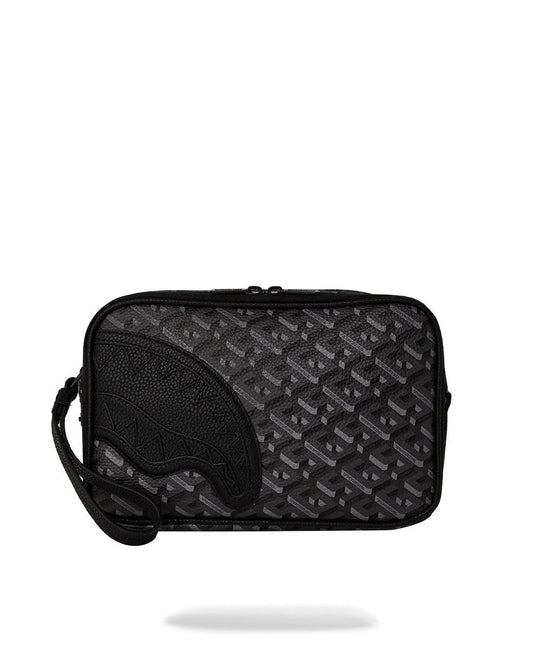 Pochette e beauty Sprayground nero 3DSG Thunderclap toiletry