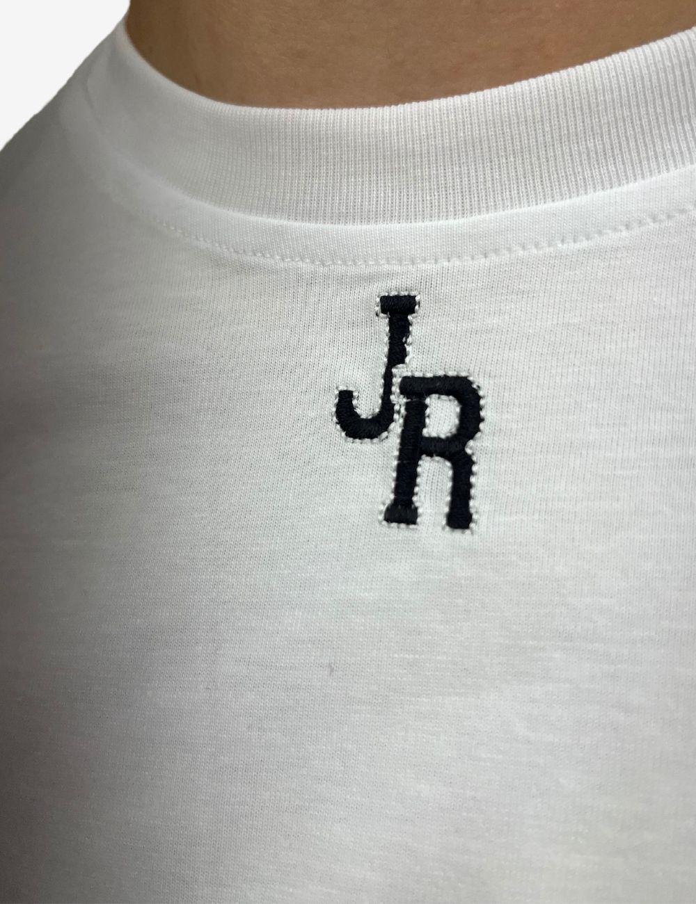 T-Shirt John Richmond minimal ricamo uomo