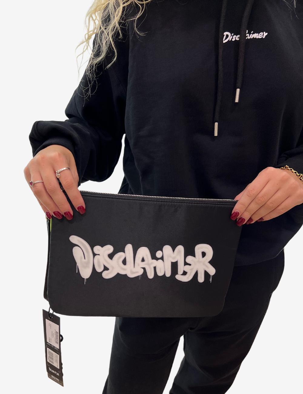 Pochette Disclaimer con logo stampato