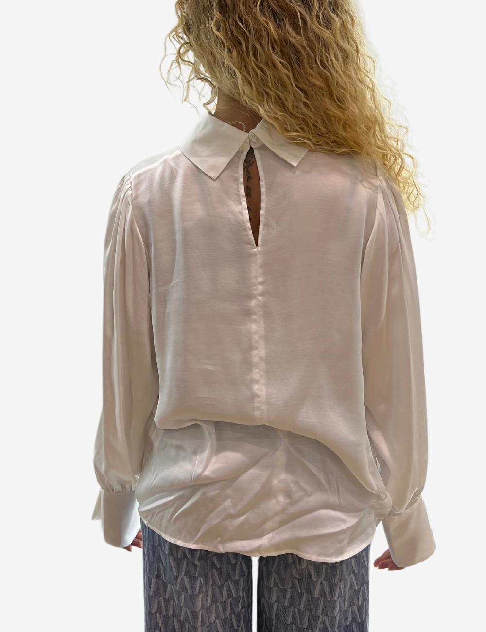 Blusa Nenette in viscosa con maniche ampie donna