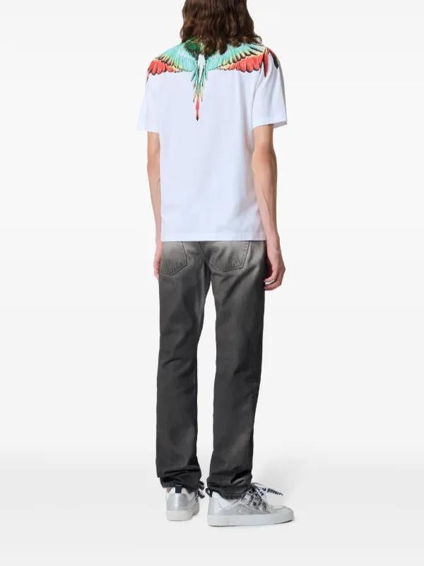 T-Shirt Marcelo Burlon "Icon Wings Basic multicolor" uomo