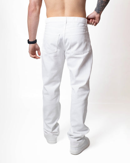 Pantalone Moschino straight cinque tasche uomo