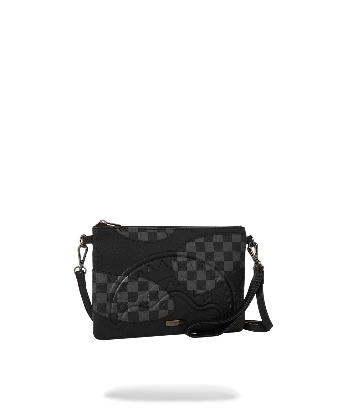 Pochette Sprayground nero dreamscape pochette clutch con tracolla