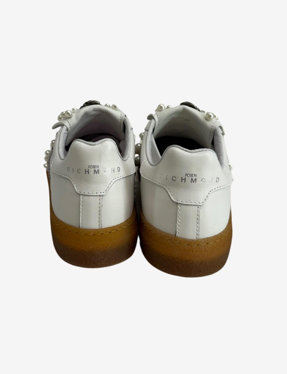 Sneakers John Richmond con perle donna