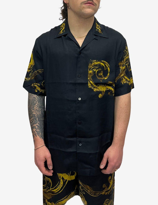 Camicia Versace Jeans Couture con logo uomo