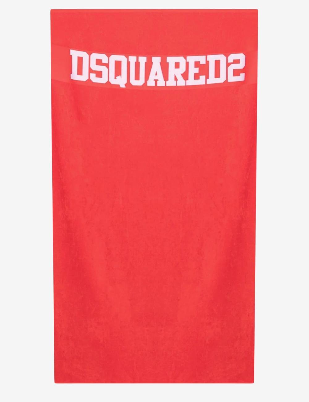 Telo mare Dsquared2 con logo