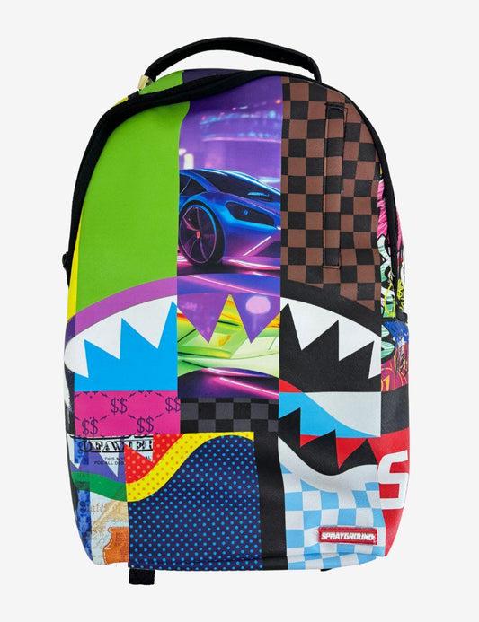 Zaino Sprayground marrone 305' payload dlxsv backpack