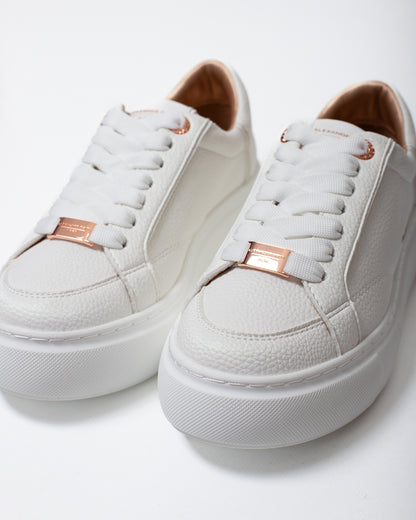 Sneakers Alexander Smith in pelle martellata donna