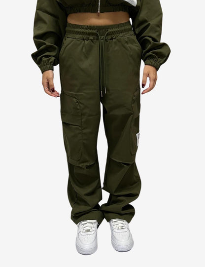 Pantalone Comme des Fuckdown cargo in nylon donna