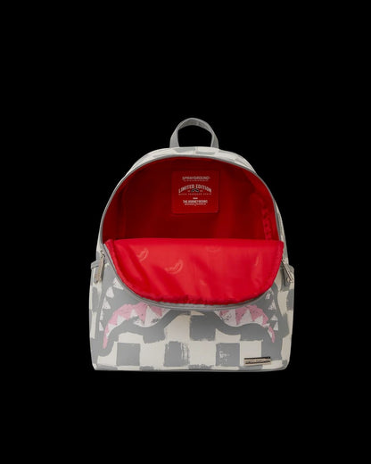 Zainetto Sprayground bianco vanquish cream savage backpack