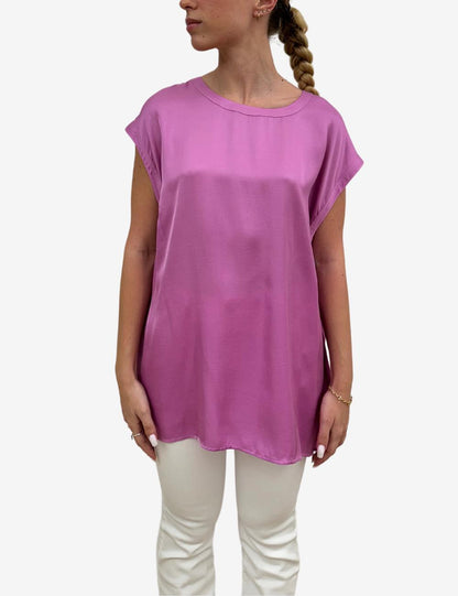 Blusa Nenette effetto raso donna