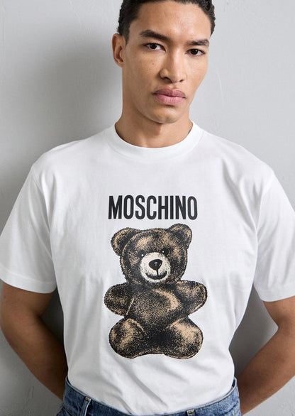 T-Shirt Moschino con maxi stampa "Teddy Bear"