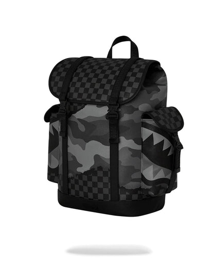 Zaino Sprayground nero 3AM riptide Monte Carlo dlxsv backpack