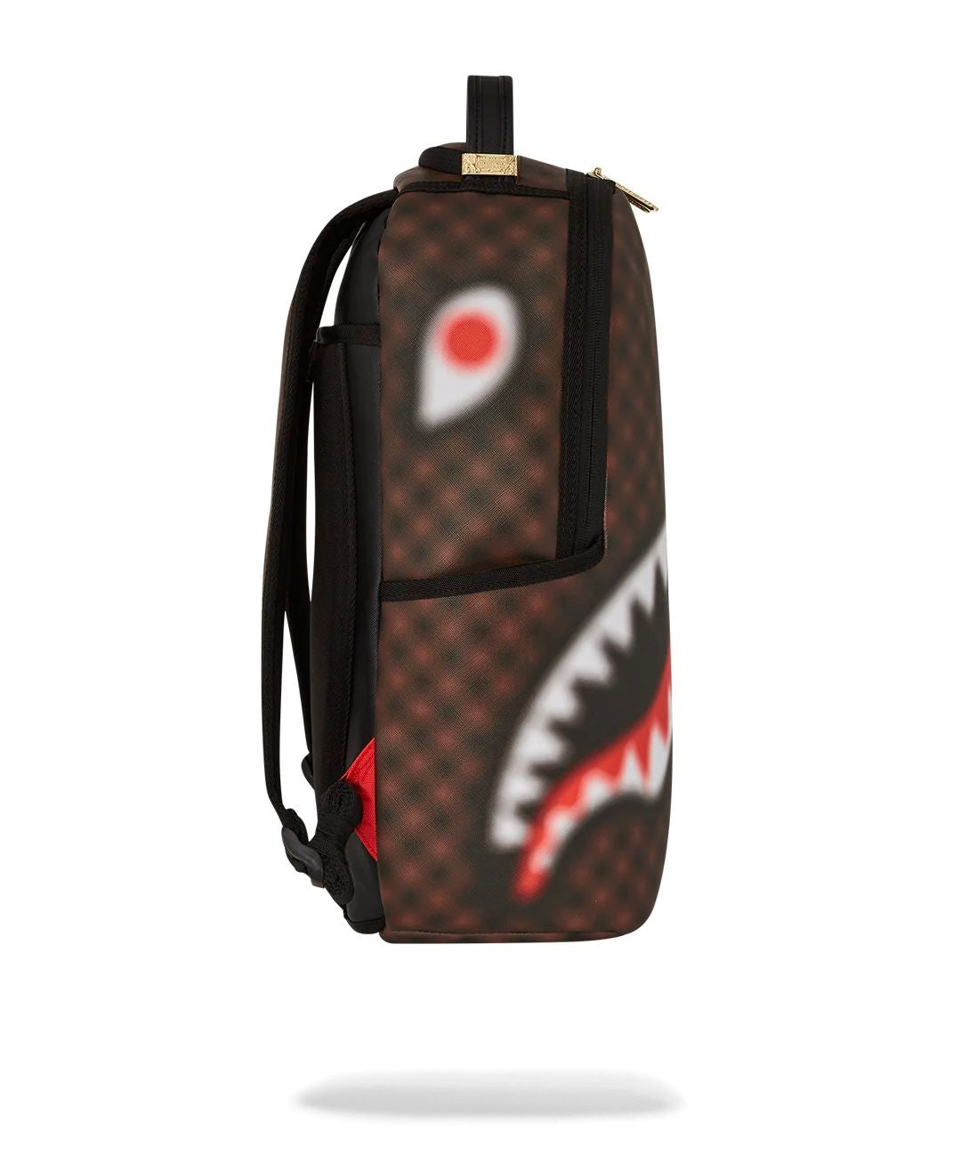 Zaino Sprayground marrone shark in paris blur  backpack