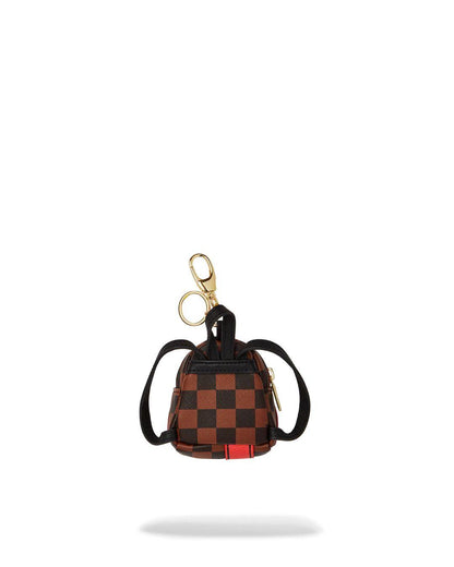 Portachiavi Sprayground marrone Henny Victory lap backpack keychain