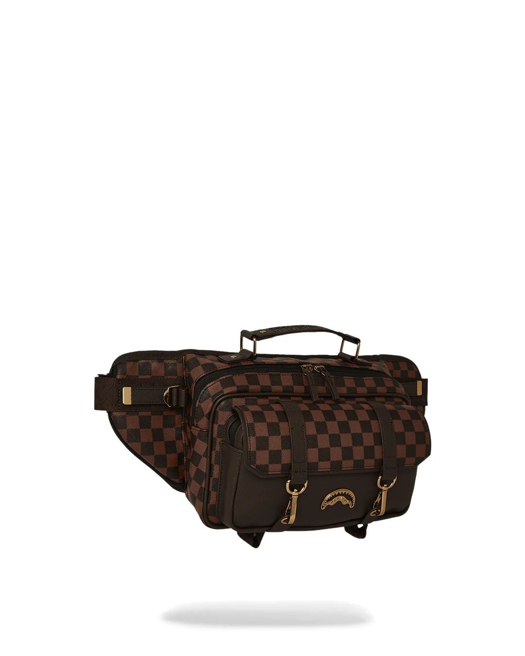 Marsupio Sprayground marrone spec ops pixel emboss cargo crossbody