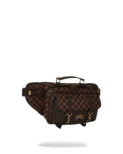 Marsupio Sprayground marrone spec ops pixel emboss cargo crossbody