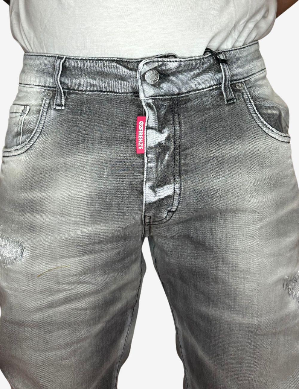 Jeans G2Firenze "Iced" uomo