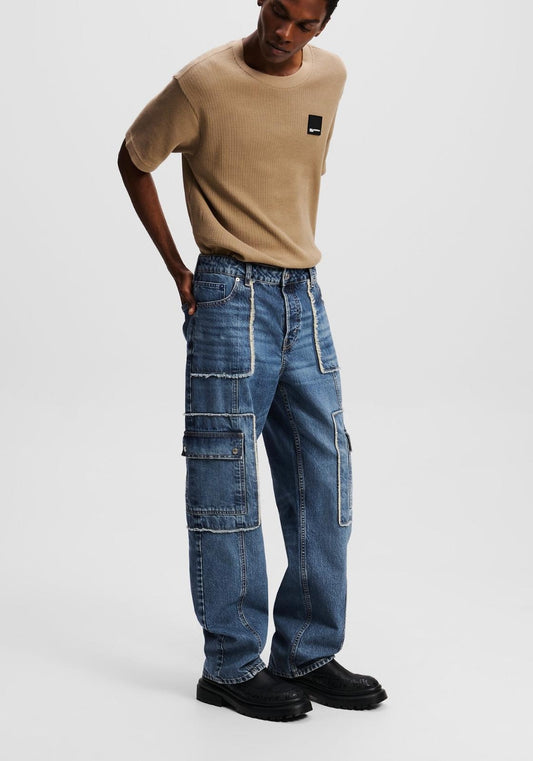 Jeans Karl Lagerfeld Jeans relaxed cargo uomo