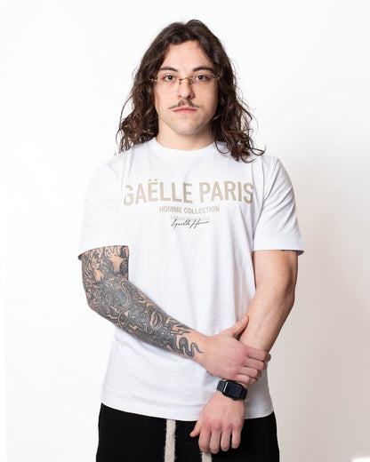 T-Shirt Gaelle con stampa "Gaelle Paris" uomo