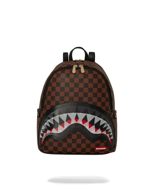 Zainetto Sprayground marrone  lenticular effects sharks in paris backpack