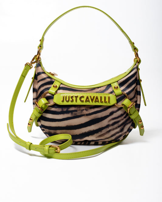 Borsa Just Cavalli satin "Foulard Cage" donna