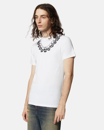 T-Shirt John Richmond "Skull Chain" uomo