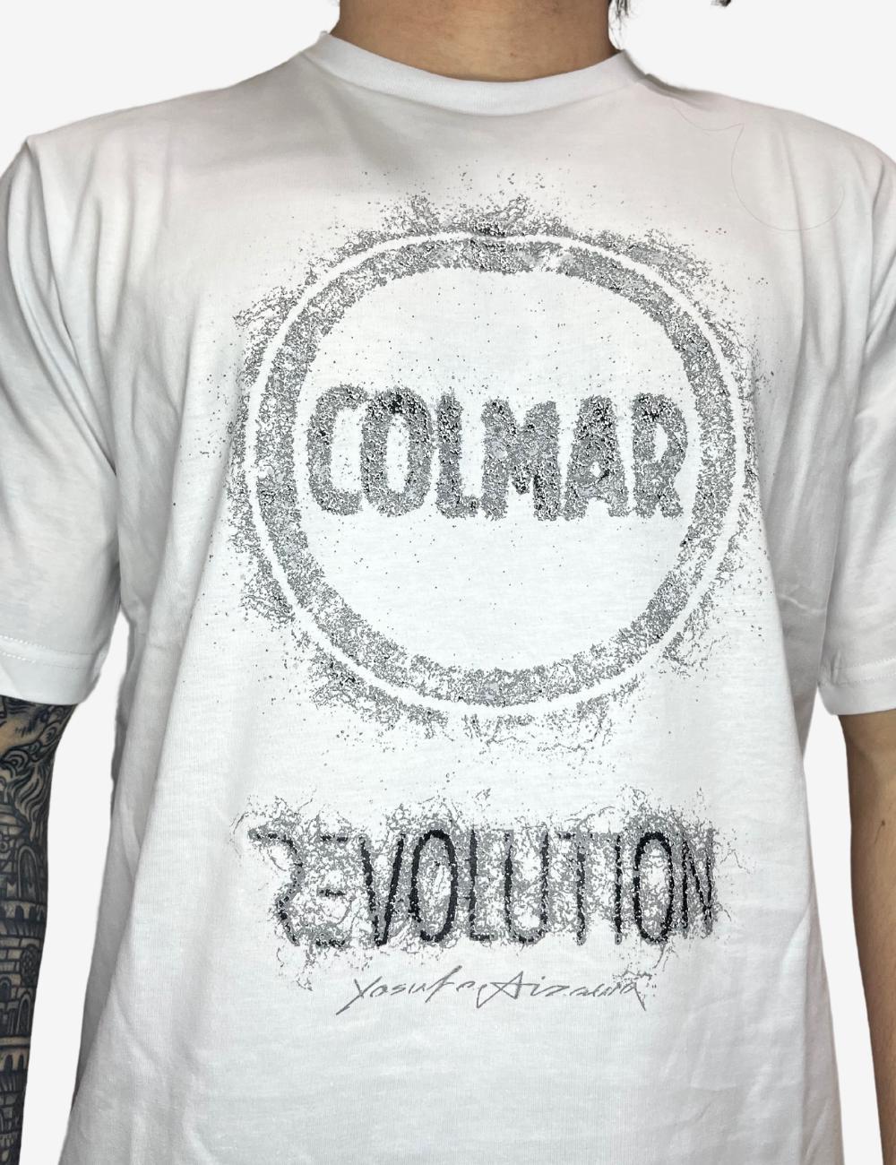 T-Shirt Colmar con stampa effetto spray uomo