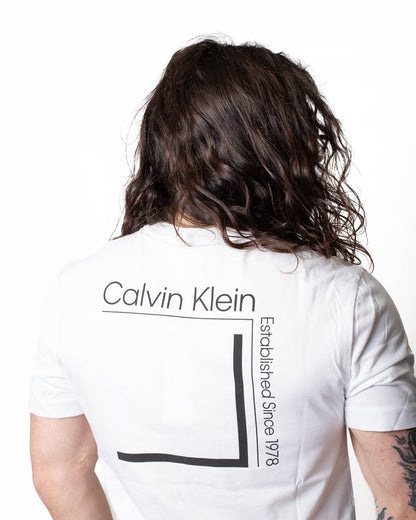 T-Shirt Calvin Klein con stampa uomo