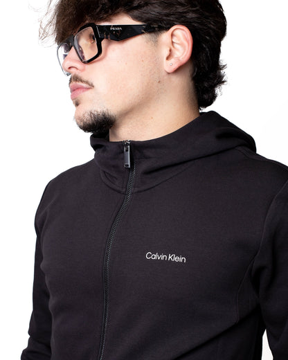 Felpa Calvin Klein fullzip con cappuccio uomo