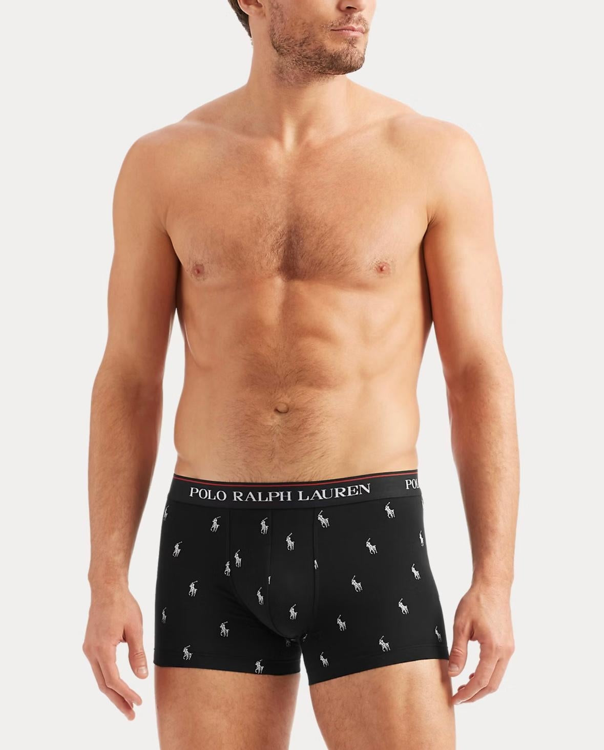 Boxer Polo Ralph Lauren tri-pack con banda logata uomo