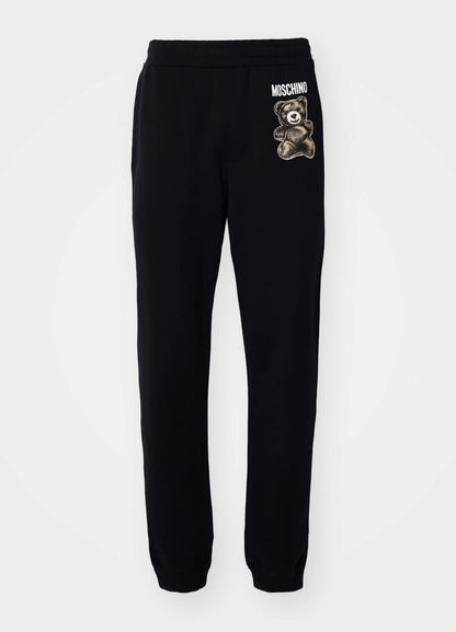 Pantalone Moschino "Teddy Bear" e logo uomo