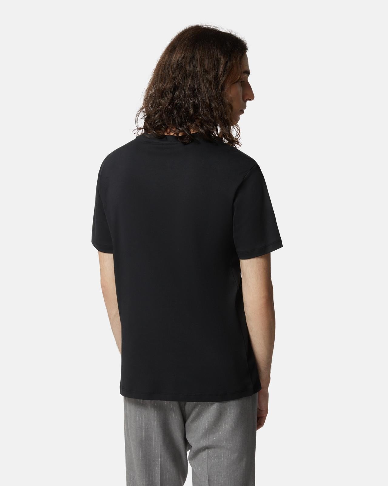 T-Shirt John Richmond con ricamo a contrasto uomo