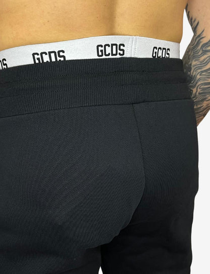 Pantalone GCDS in felpa con fascia logata